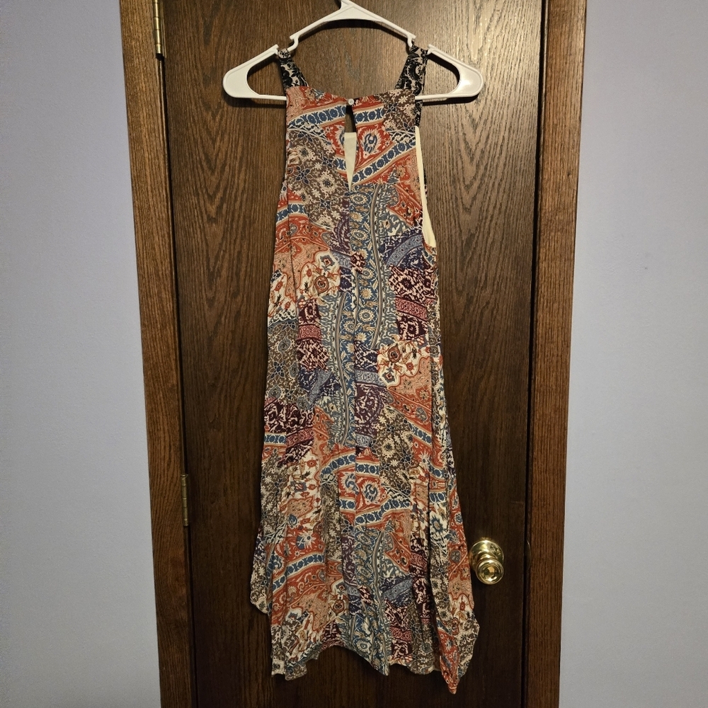 Miami Bohemian Multicolor Sleeveless Dress